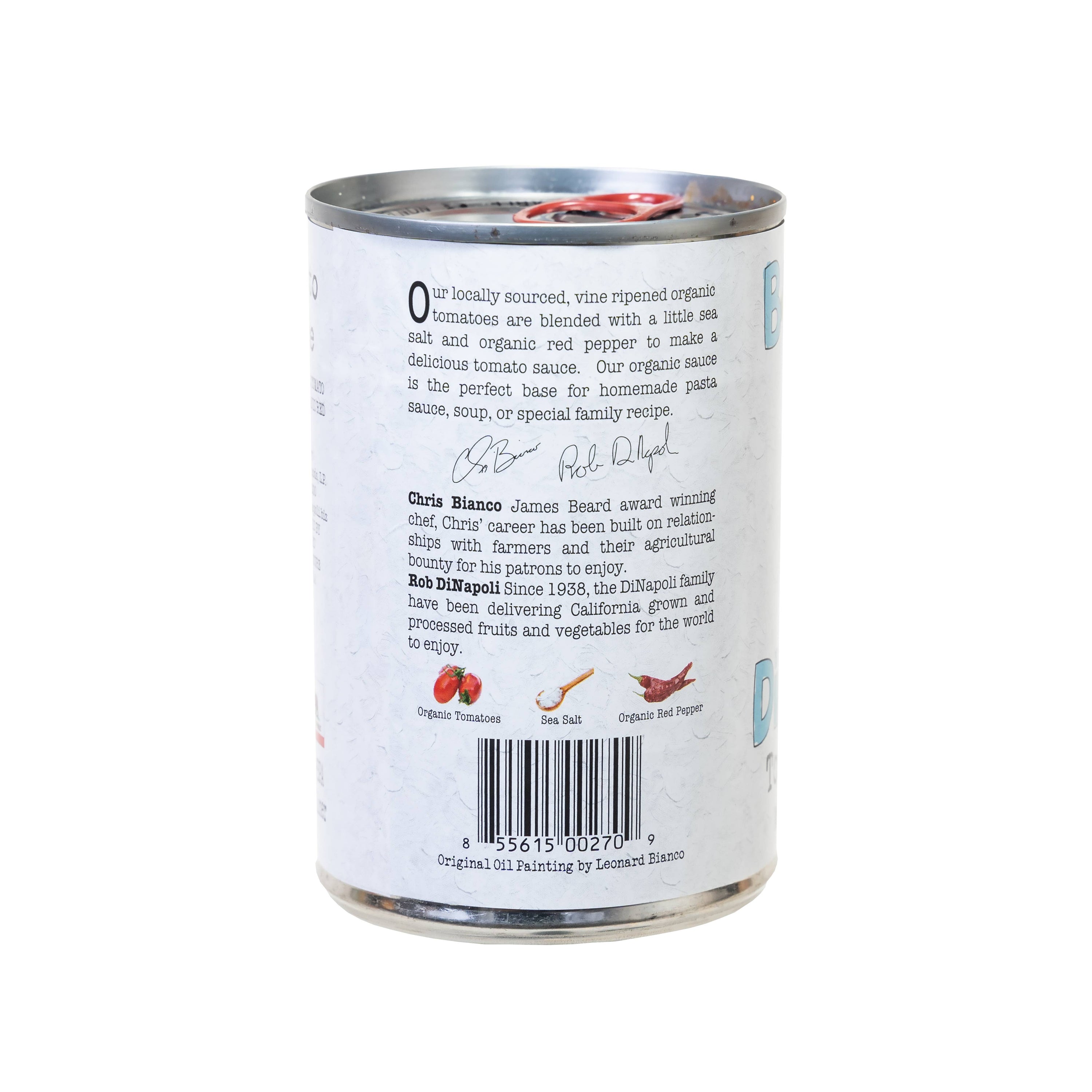 Bianco DiNapoli Organic Tomato Sauce