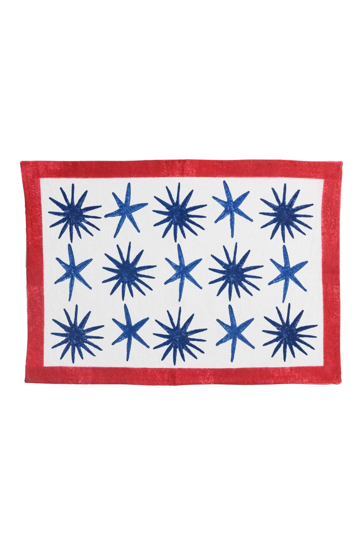 Star Blockprint Placemat