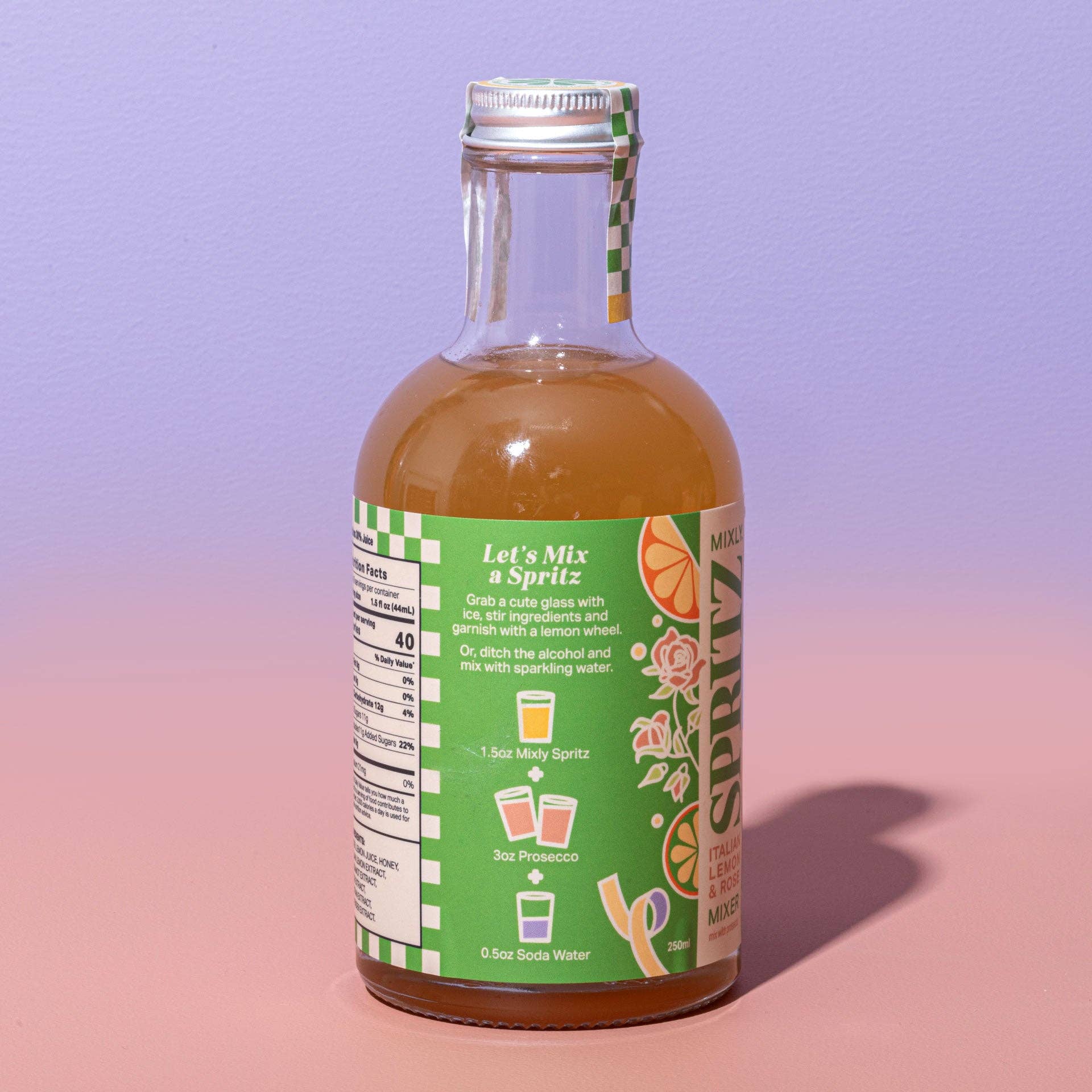 Mixly Italian Lemon & Rose Spritz Mixer