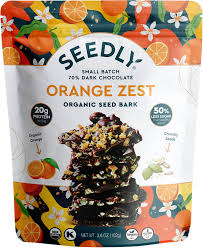 Seedly Orange Zest Bliss Bark