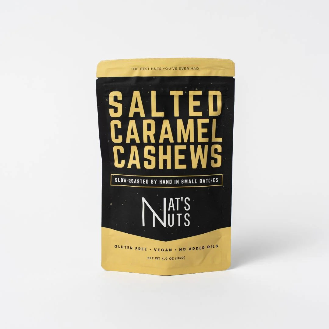 Nat's Nuts Salted Caramel Cashews