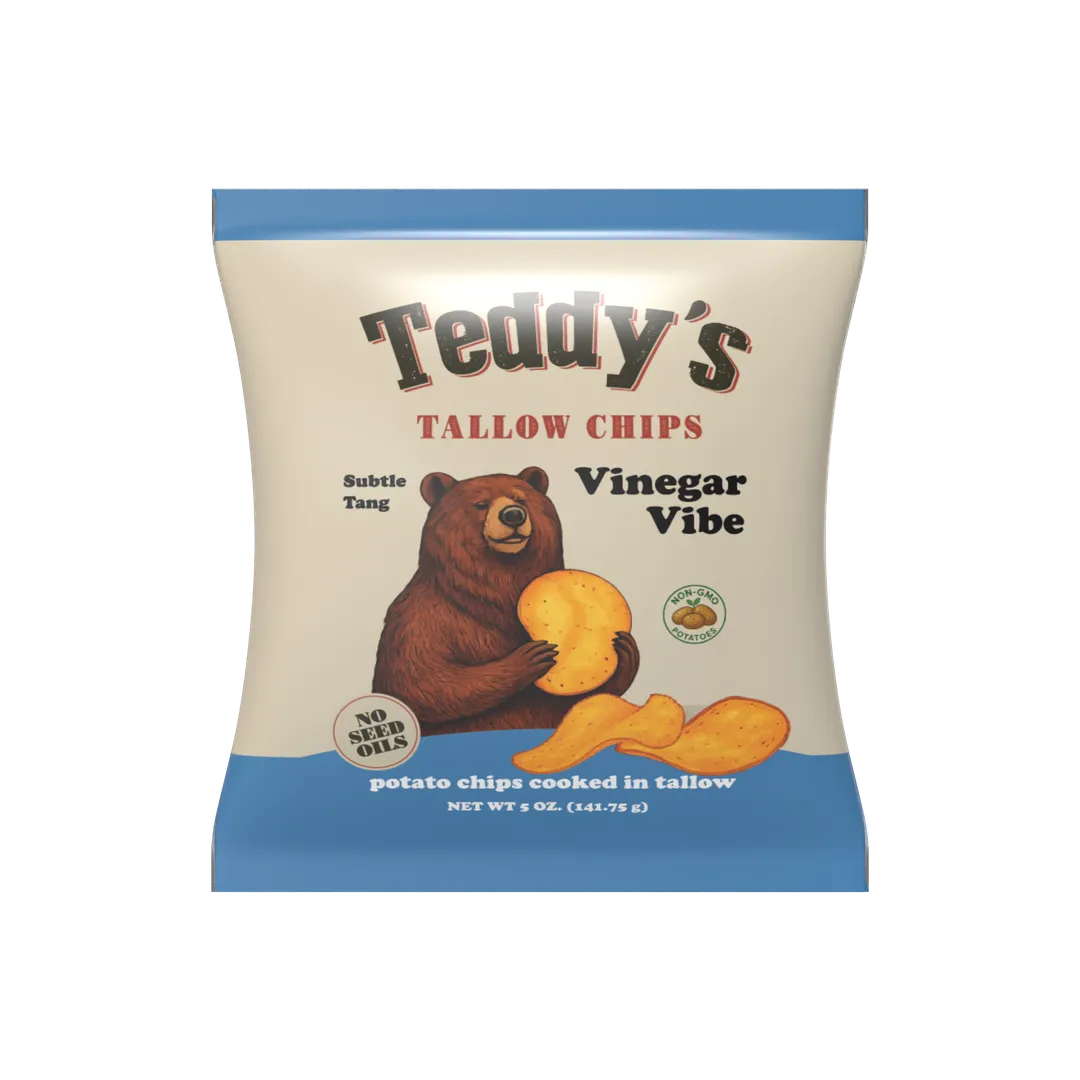 Teddy's Tallow Chips Vinegar Vibe